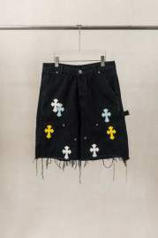 Picture of Chrome Hearts Jeans Short _SKUChromeHeartsS-XLhgntx338868